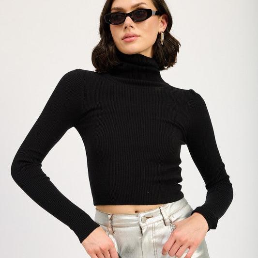 Ophelia Turtleneck Long Sleeve Top