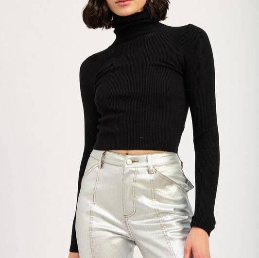 Ophelia Turtleneck Long Sleeve Top