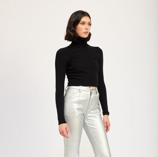 Ophelia Turtleneck Long Sleeve Top