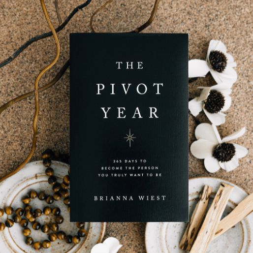 The Pivot Year - Soft Cover, Regular Edition, by Brianna Wiest, Published by Thought Catalog, 386 Pages