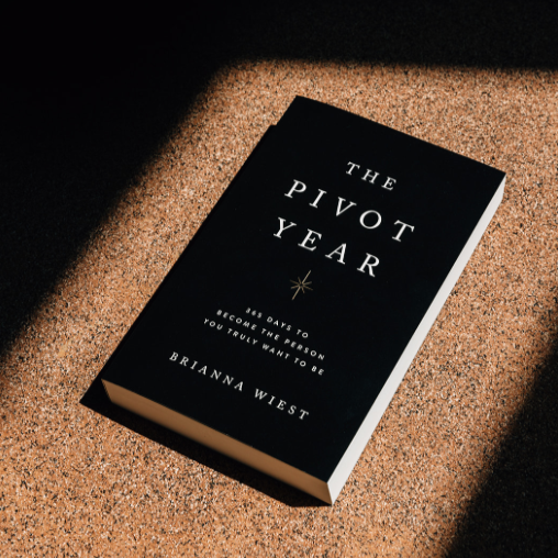 The Pivot Year - Soft Cover, Regular Edition, by Brianna Wiest, Published by Thought Catalog, 386 Pages