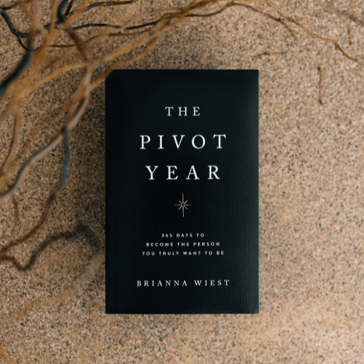 The Pivot Year - Soft Cover, Regular Edition, by Brianna Wiest, Published by Thought Catalog, 386 Pages