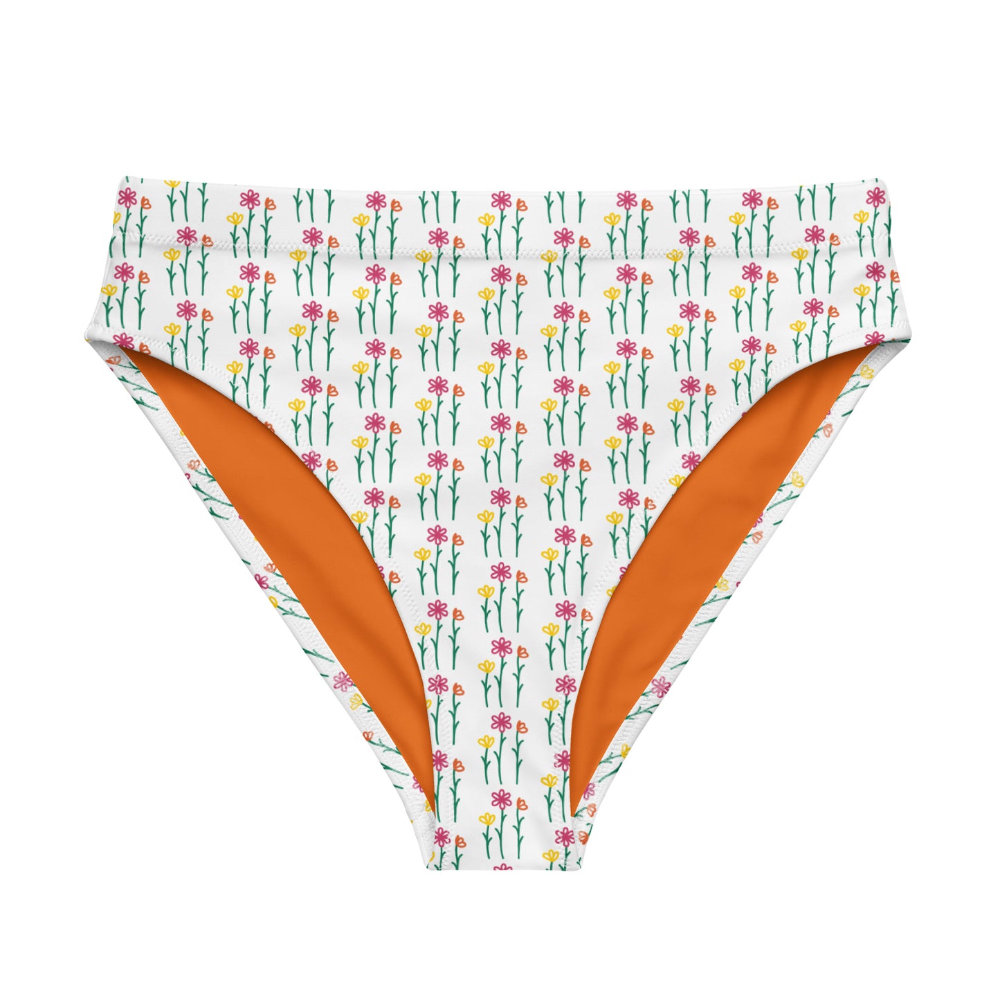 be yourself - recycled high-waisted bikini bottom by the banannie diaries