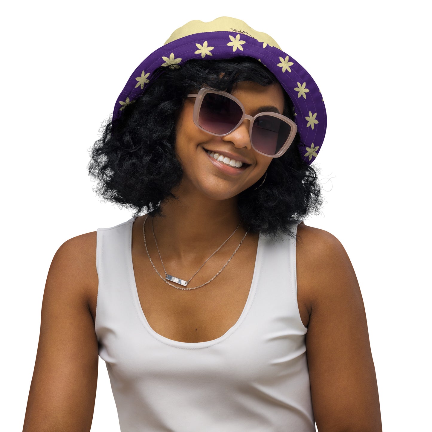 Do What Makes You Happy Reversible Bucket Hat