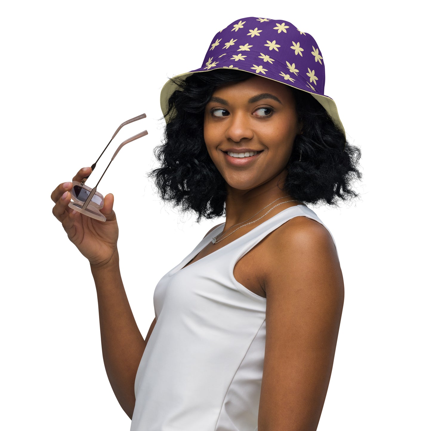 Do What Makes You Happy Reversible Bucket Hat