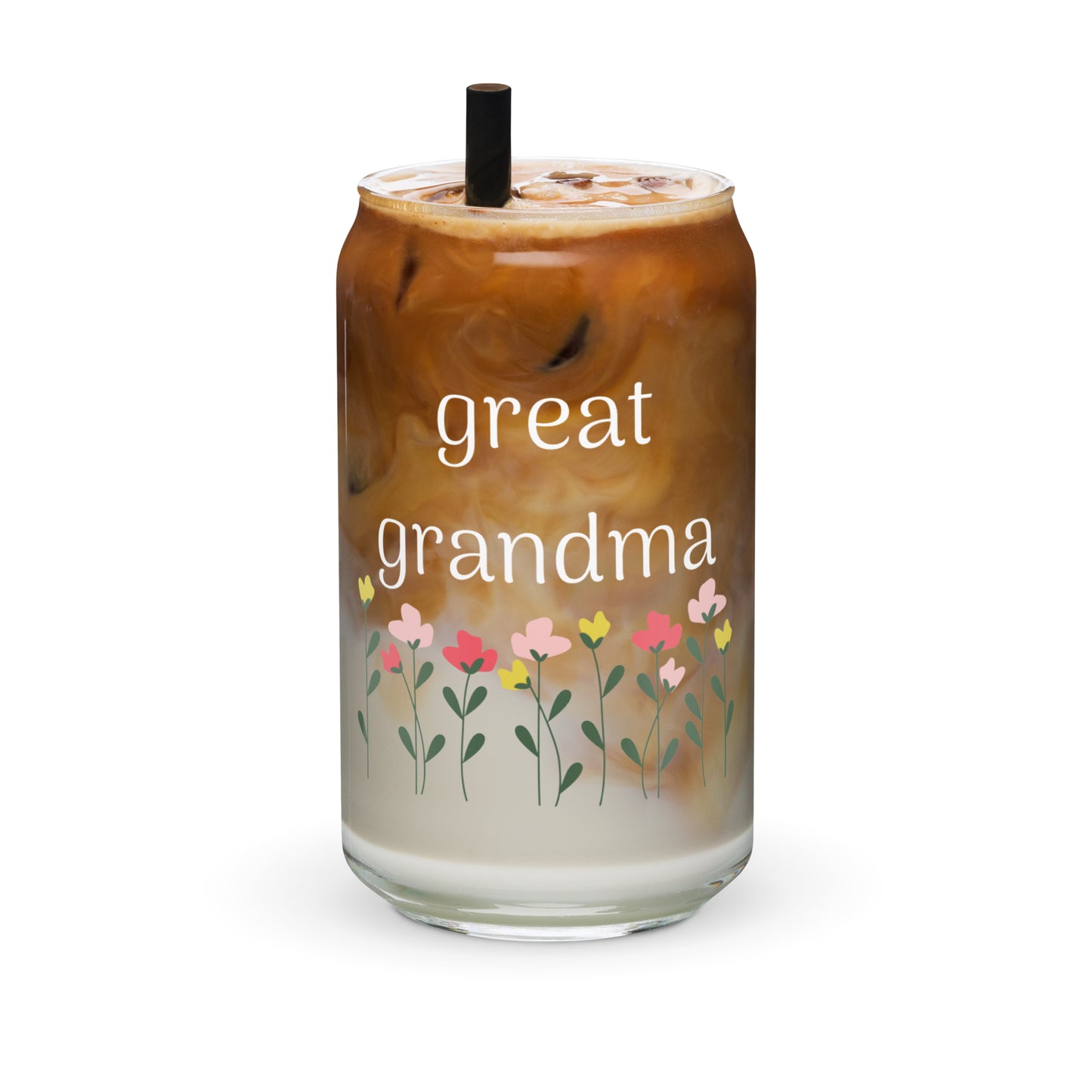 Great Grandma - Can-Shaped Glass, by The Banannie Diaries - Volume: 16 oz. (473 ml), Glassware, Houseware