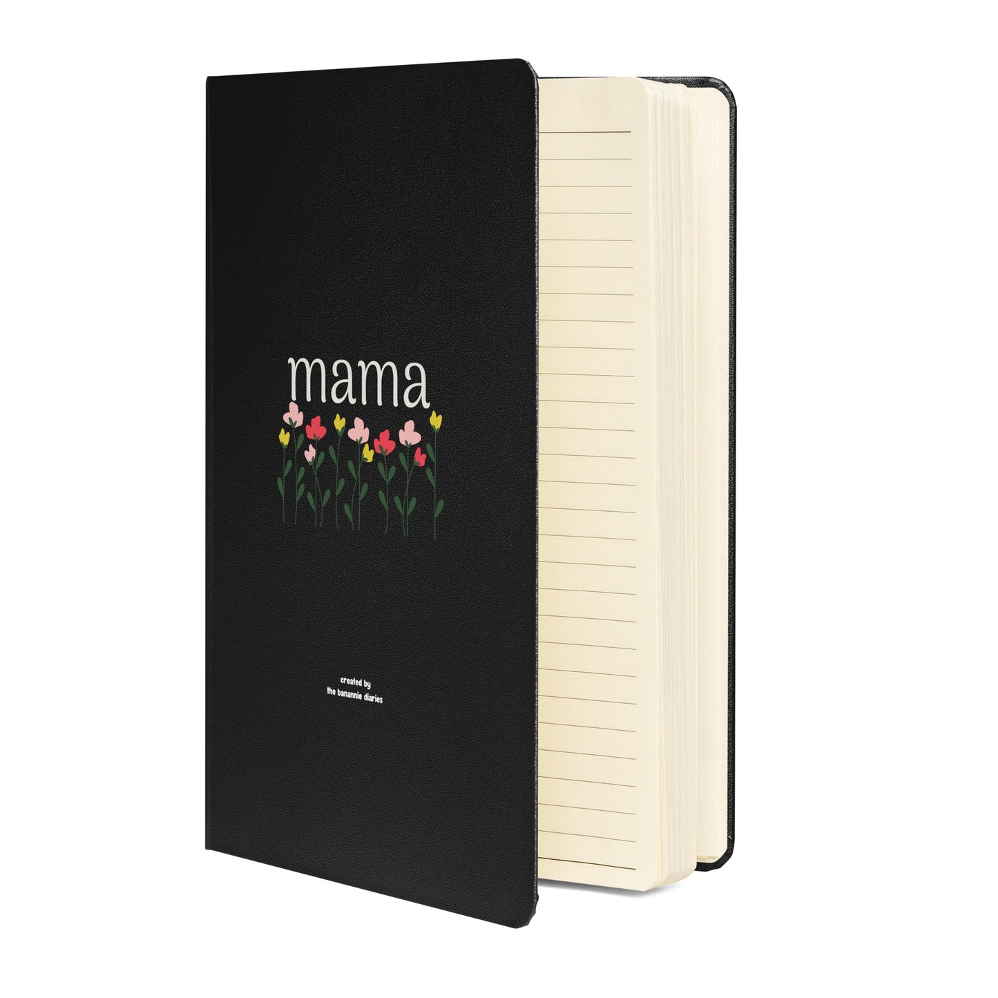 Mama - Hardcover Bound Notebook, 80 Pages, By The Banannie Diaries