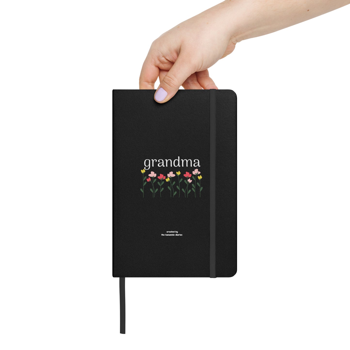 Grandma - Hardcover Bound Notebook, 80 Pages, By The Banannie Diaries