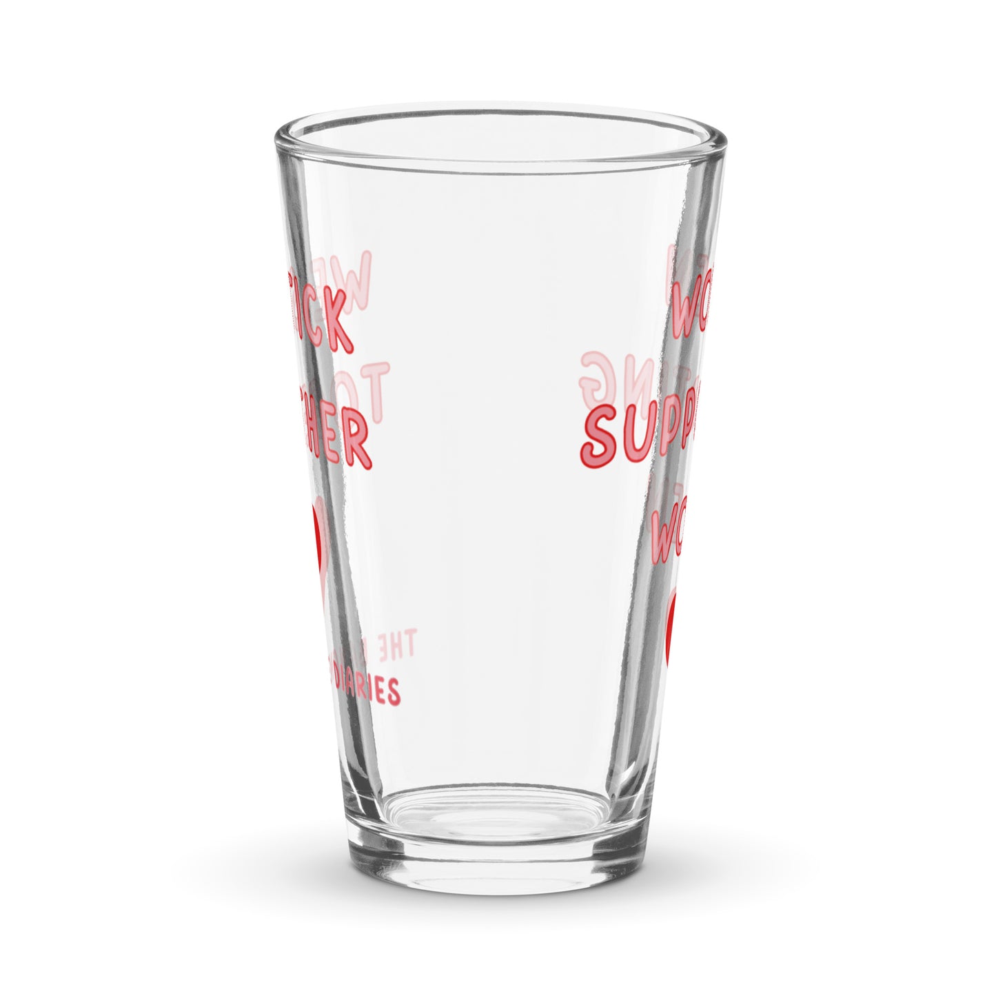 Women Supporting Women Pint Glass by The Banannie Diaries