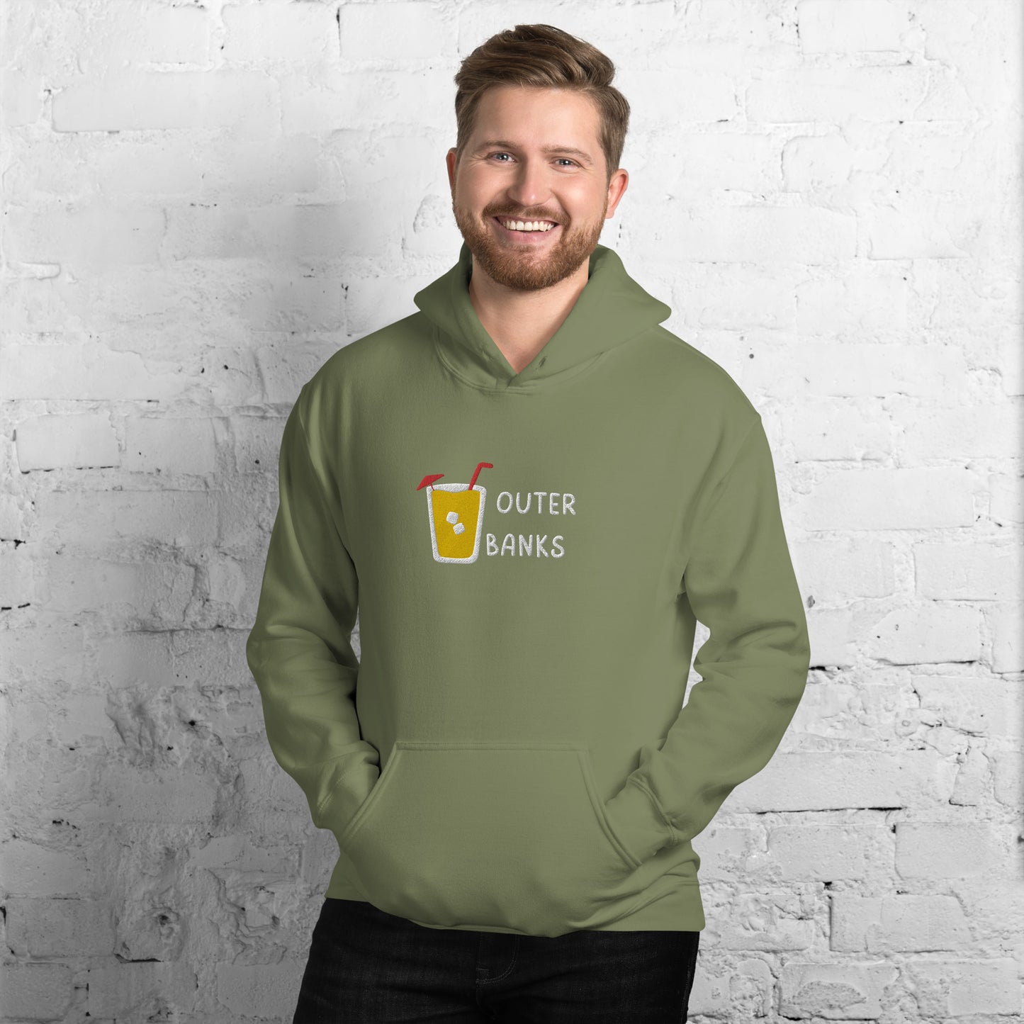 Outer Banks Drinks on Me Unisex Hoodie