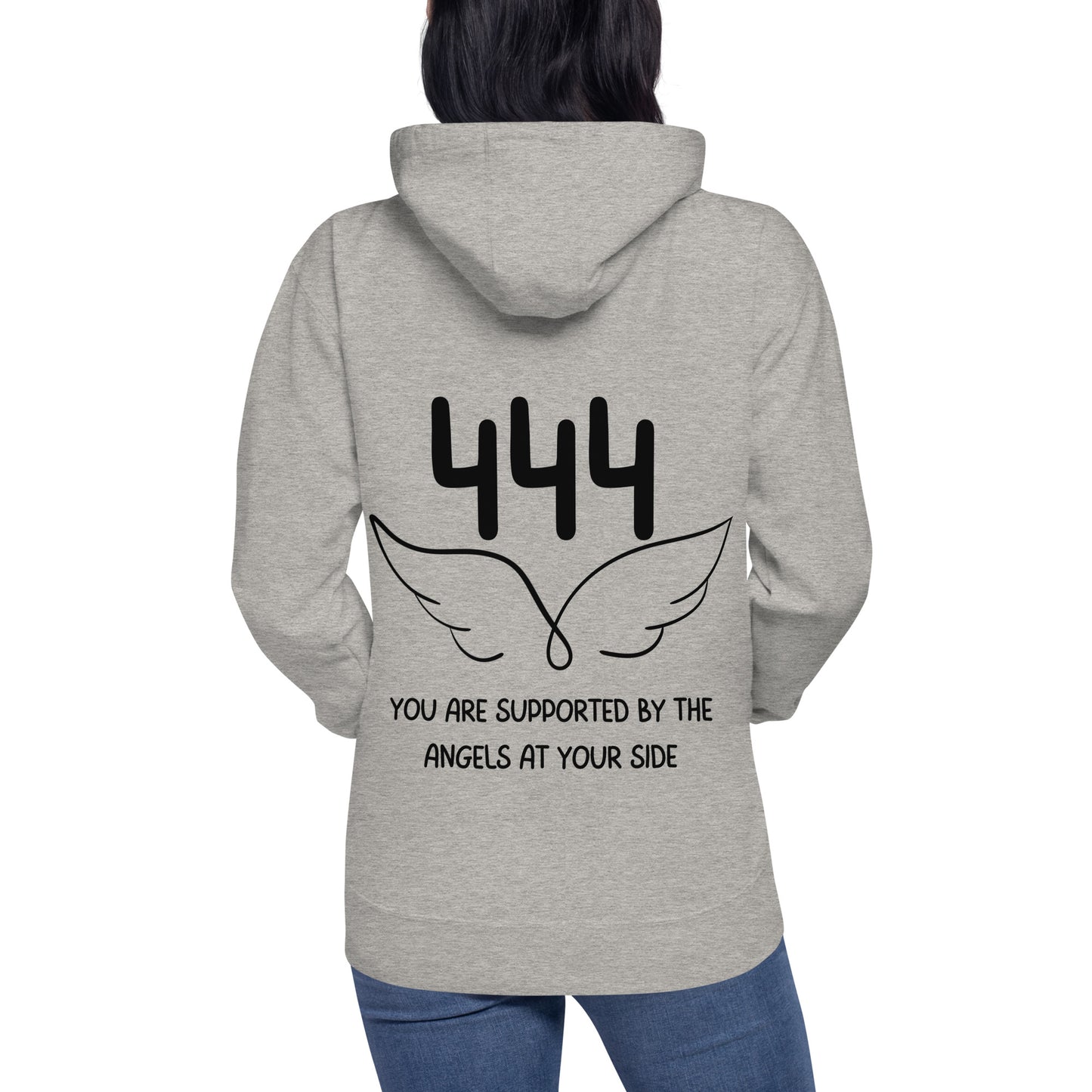 444 Angel Number Unisex Hoodie - Angel Number Collection by The Banannie Diaries