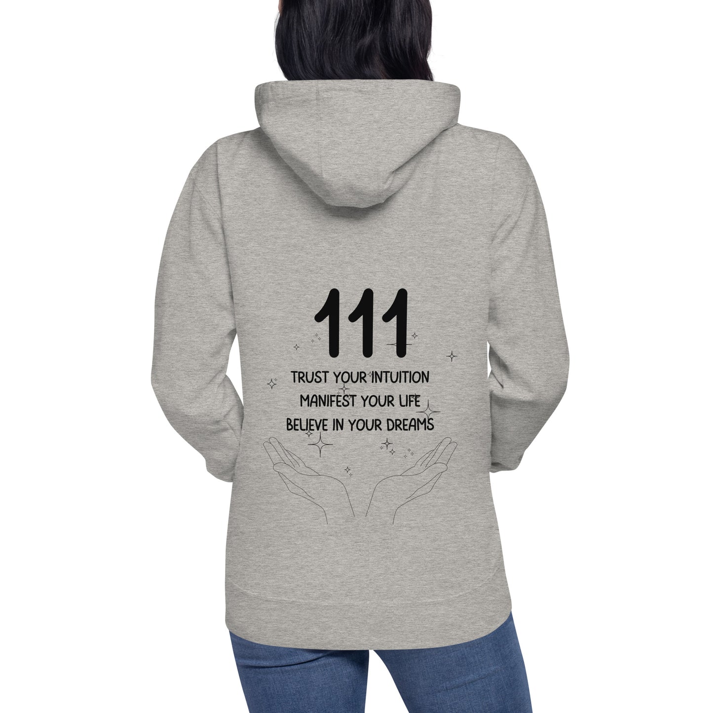 111 Angel Number Unisex Hoodie - Angel Number Collection by The Banannie Diaries