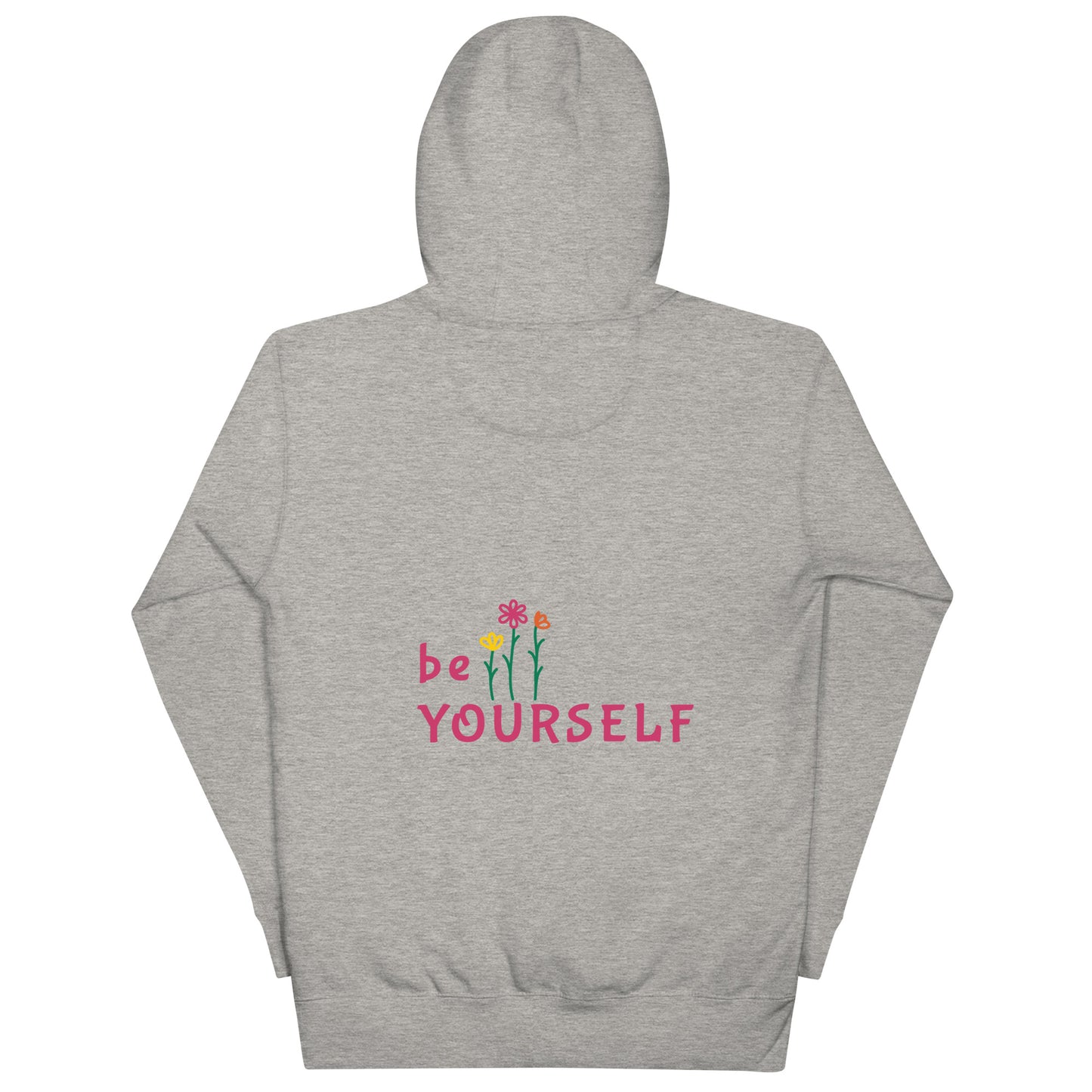 be yourself - embroidered unisex hoodie by the banannie diaries