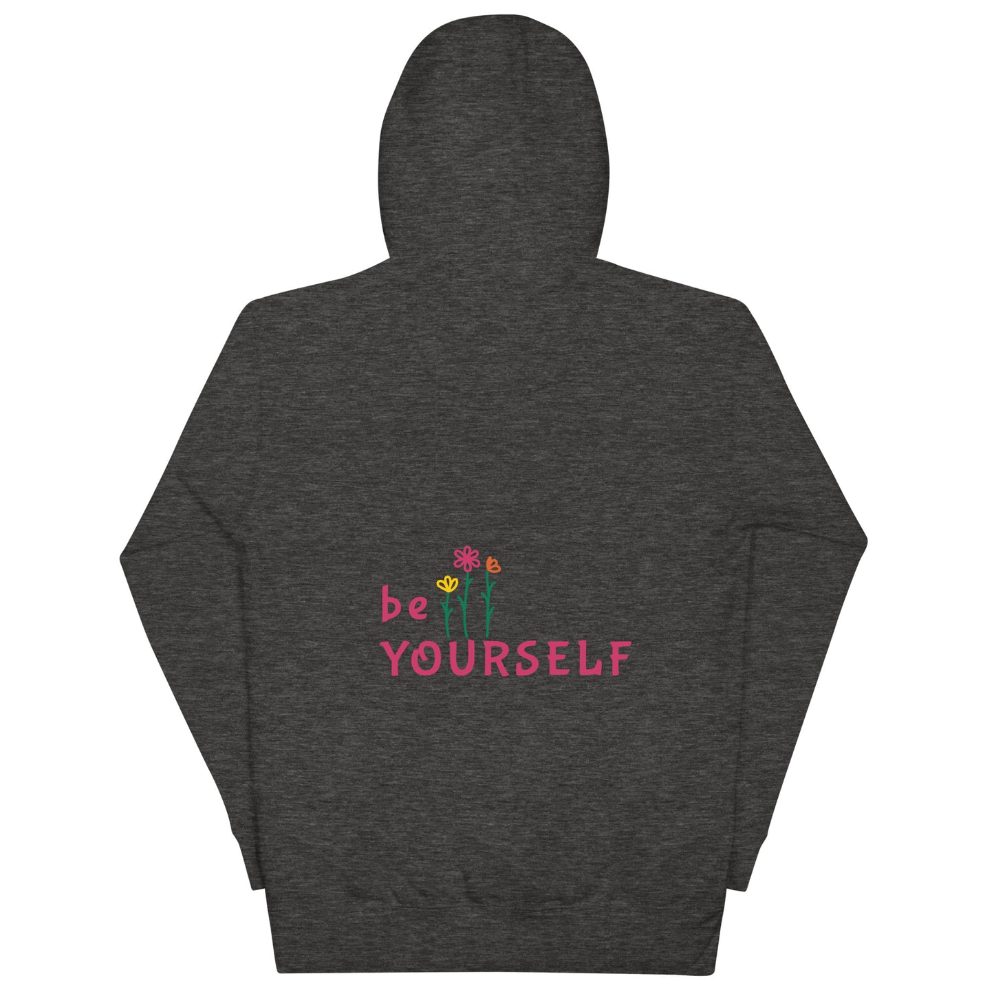 be yourself - embroidered unisex hoodie by the banannie diaries