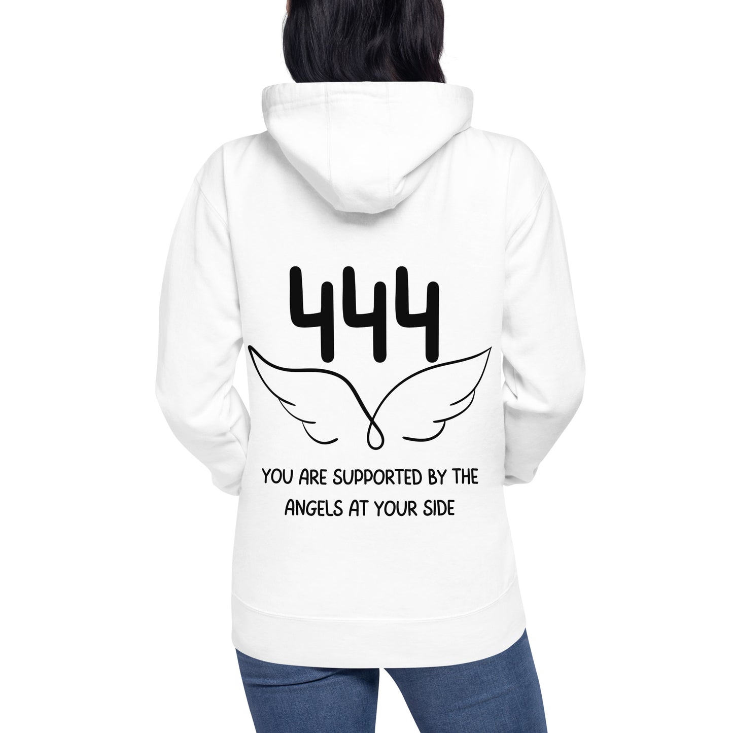 444 Angel Number Unisex Hoodie - Angel Number Collection by The Banannie Diaries