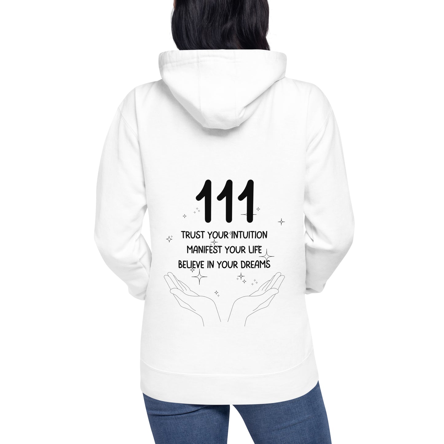 111 Angel Number Unisex Hoodie - Angel Number Collection by The Banannie Diaries