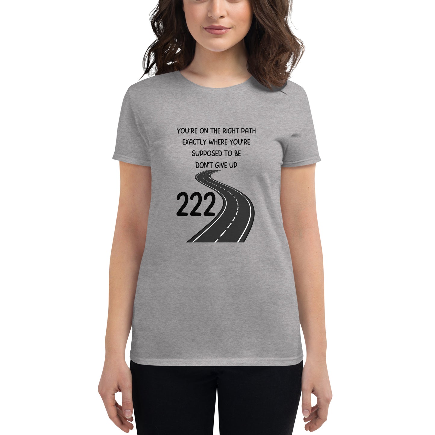 222 Angel Number Women's T-shirt - Angel Number Collection by The Banannie Diaries