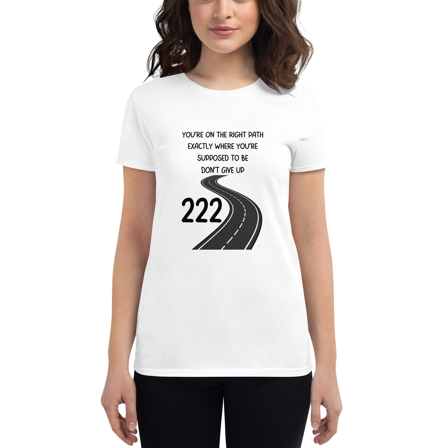 222 Angel Number Women's T-shirt - Angel Number Collection by The Banannie Diaries