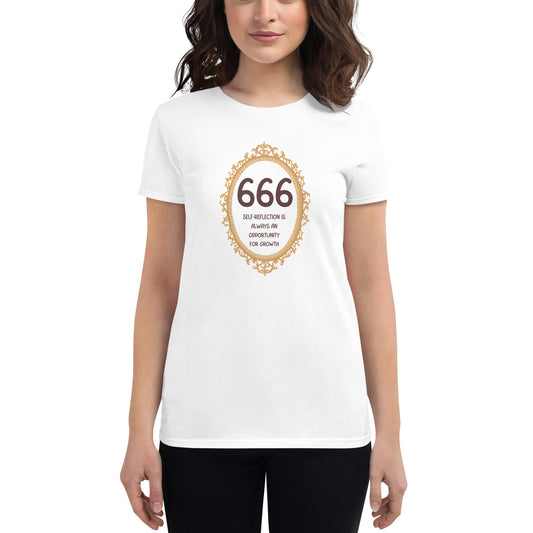 666 Angel Number Women's T-shirt - Angel Number Collection by The Banannie Diaries
