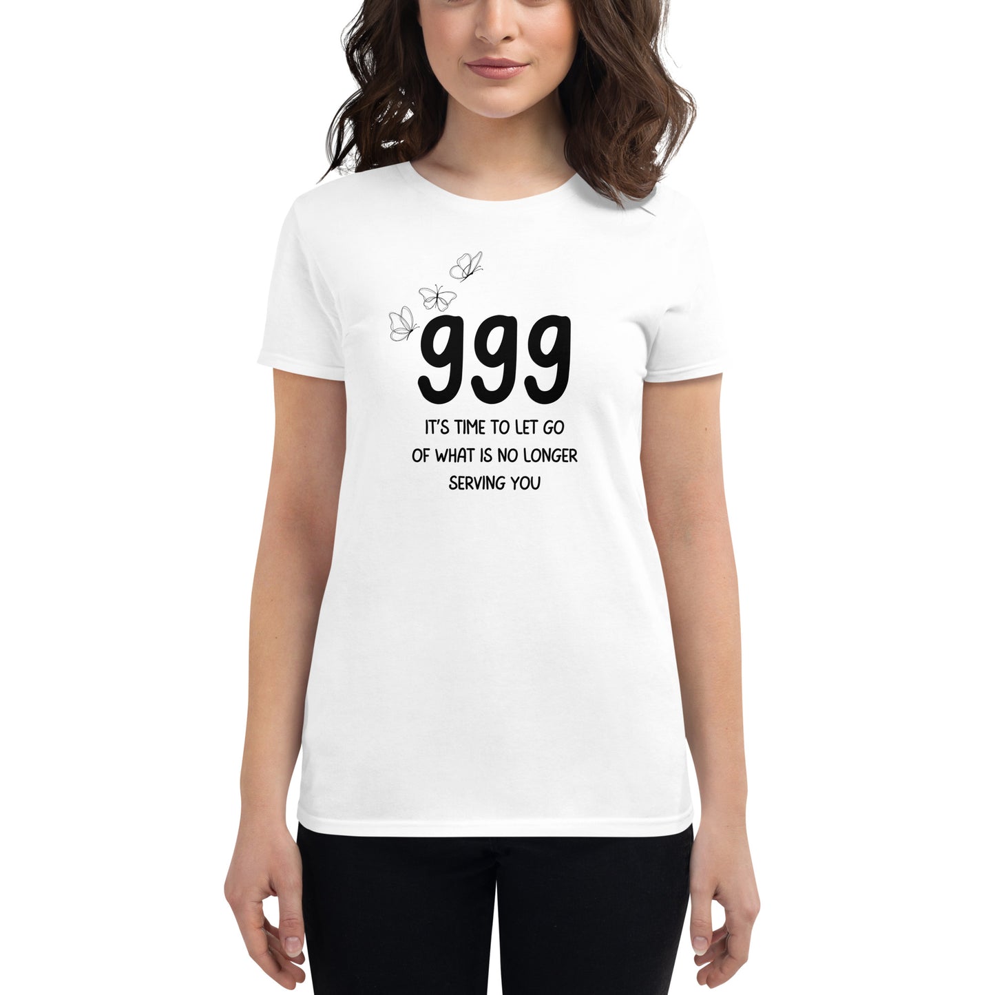 999 Angel Number Women's T-shirt - Angel Number Collection by The Banannie Diaries