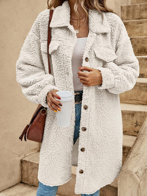 Cozy Button Down Coat